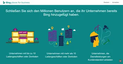 Bing Places von Microsoft