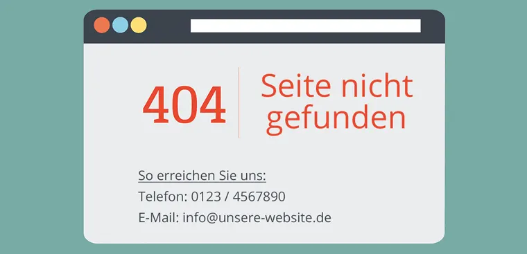 Eigene 404 Fehlerseite erstellen