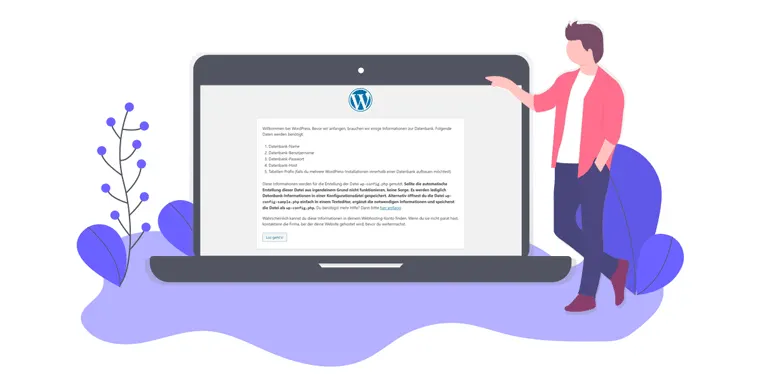 WordPress Installationsassistent