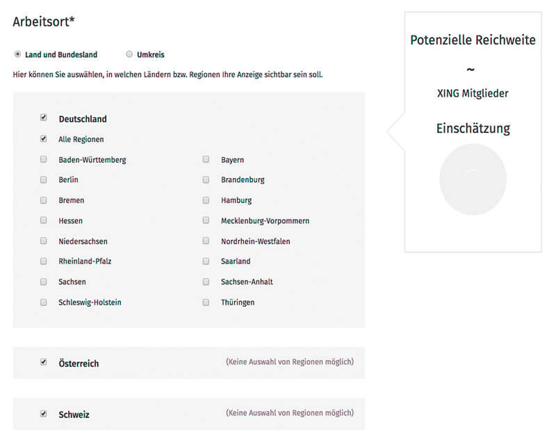 XING Anzeigen: XING Werbung schalten