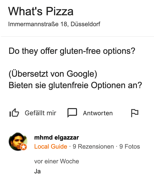 Google Bewertungen kommentieren Google Bewertungen kommentieren