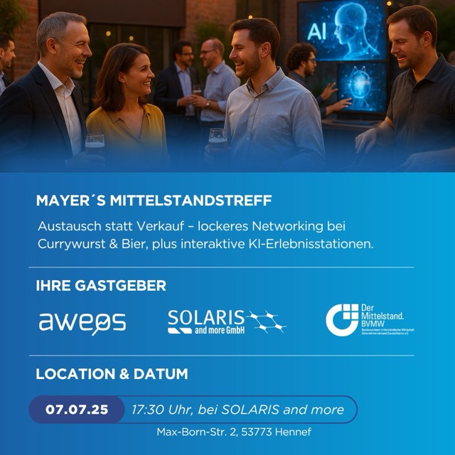 Mayer´s Mittelstandstreff 7.7.25